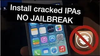 How to install cracked IPAs WITHOUT JAILBREAK 2022