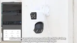 V380pro BP5 4G Outdoor Solar PTZ Camera