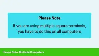 How to Use the Square Terminal at your Onsite Book Fair