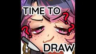 TEN!! 😍MINUTES OF 🔪🔪 RELAXING🔪DISCORD STICKER DRAWING 👀👀