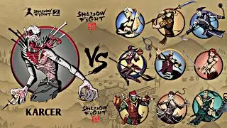 Shadow Fight 2 | Karcer vs Challengers