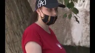 Павлодарца задержали за нападение на полицейского во дворе многоэтажки по улице Лермонтова 08.06.20