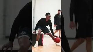 NCAA Guard Working on Pick & Roll Options  #basketball  #basketballtraining