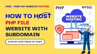 How To Host PHP File In ByteHost Free With Subdomain MYSQL2023