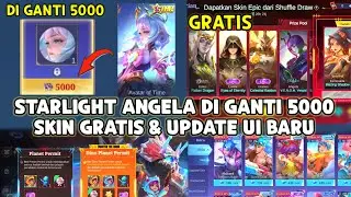 STARLIGHT SHOP UPDATE ANGELA JADI 5000 FRAGMENT ! SKIN GRATIS & UPDATE UI BARU, ML MAKIN BERAT ?