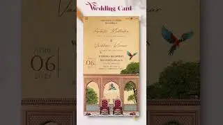 Whats App Invitation E-Card || Latest Wedding Invitation 2024 || Digital E-Card || KC Effects