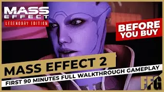 MASS EFFECT 2 REMASTERED (2021) 90 Minute Full Gameplay Walkthrough Legendary Edition No Commentary