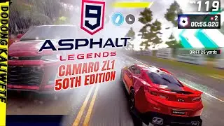 Asphalt 9 Legends | CHEVROLET CAMARO ZL1 50TH EDITION | ESCAPE 2