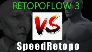Blender - SpeedRetopo vs Retopoflow3