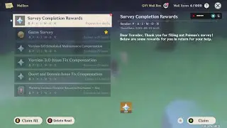 Don't Skip The Survey | Genshin Impact Sumeru Version 3.0