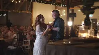 Father Daughter Dance // Tiarna and Richard // Woolshed Yallah