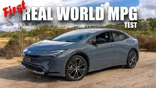 2023 Toyota Prius XLE - WORLD'S FIRST Real World MPG Test
