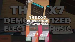 The Yamaha DX7 Democratized Electronic Music #fmsynthesis #synthesizer #sounddesign