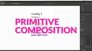 Genstyl — Design System tool | Primitive composition