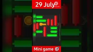 #shorts  mini game 29 July hamster Kombat 🐹hamster Kombat mini game today 29 July #ytshort #minigame