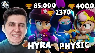 BRAWL STARS DÜNYA REKORLARI🔥 HYRA, PHYSİC, PİKA, 4000 JANET?!