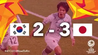 KOREA REPUBLIC vs JAPAN: AFC U23 Championship 2016 (Final)