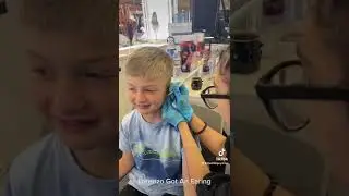 Lorenzo’s First Ear Piercing