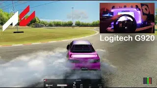 Learning How to Drift in Assetto Corsa | Logitech G920