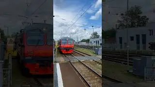 На Демихе туда и обратно #эд4м #эд2т #поезда #электричка #russianrailways #spotting #путешествия