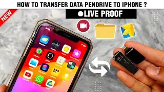 USB Se iPhone Me Photo Or Video Kaise Dale | USB Se iPhone Me Data Transfer Kaise Kare