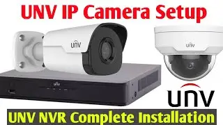 How to connect IP cameras using external Netgear PoE switch UNIVIEW NVR | UNV NVR | UNV Ip Camera