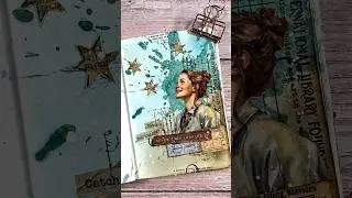 mini art journal | spill art