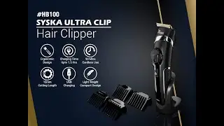 SYSKA HB100 Ultraclip Hair Clipper | Unboxing video