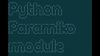 Python Paramiko Module