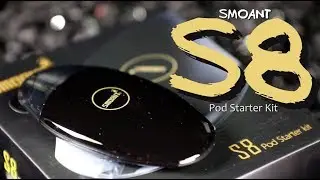 S8 Pod Starter kit by SMOANT ~All In One Vape Pod System Review~