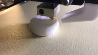 Освоение принтера 3D Первая печать.