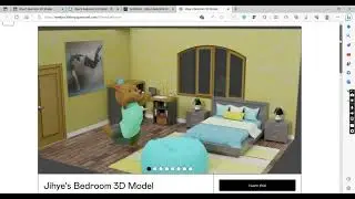 Jihye's Bedroom 3D Model Promotional Video 02
