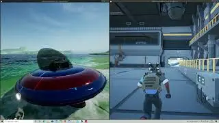 UE4 DevVlog : Multiplayer Lifts, Physics, interactions and vehicles (big and small)