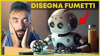 DISEGNO un FUMETTO con l'INTELLIGENZA ARTIFICIALE