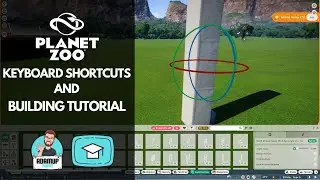 Planet Zoo Keyboard Shortcuts And Building Tricks YOU Need To Know | step by step tutorial |