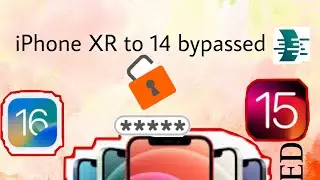 Remove Apple ID lock on iPhone XR- 14 pro max | without jailbreak| easy and cheap method