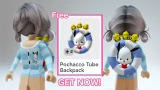 Free Backpack 🎒 Pochacco Tube Backpack