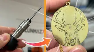 How do they make 100% handcrafted engraving necklaces?  @BulunmazCo