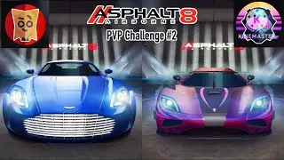 Akari Mark Himanawari VS Bilveorick Laron | Asphalt 8 - PVP Challenge #2