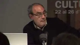 Xerrada. Procés de treball a càrrec de l'artista Joaquim Chancho