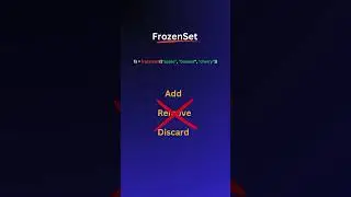 Unlock the Power of 🧊 Frozen Sets in Python! 