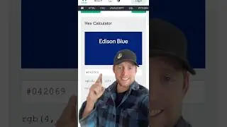 Edison Blue Hex Code