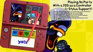 Playing No Party [Mario's Madness] with a Nintendo 3DS