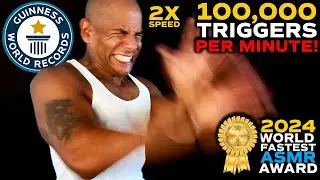 ⚠️ WARNING 2X SPEED: World Record FASTEST ASMR EVER 2024!
