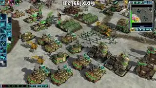 Unofficial Big Bang Patch 1.04 , (Steel Talons) - C&C Kanes Wrath MOD , 2v2 Vs Brutal Ai , Gameplay