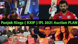IPL 2021 Auction_ Punjab Kings ( kxip ) Auction Plan & Target Players || Only on cricket