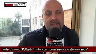 Brindisi, Litoranea SP41, Quarta, ''chiediamo più sicurezza stradale e ripristino illuminazione''