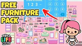 ✨ New Update! Free Furniture Pack Toca Boca   Toca Life World