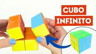 How to make an infinite paper cube! Easy!
