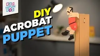 How to make a DIY Acrobat Puppet